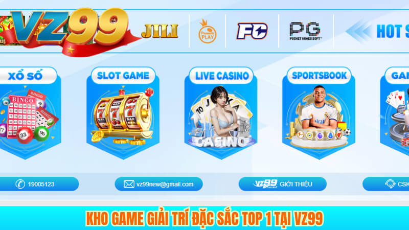 TRANG CHỦ 17 Kho game giải trí đặc sắc TOP 1 tại VZ99
